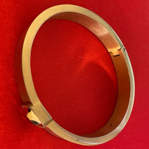 Michael Kors Rose Gold Hinge Bracelet - Picture 2 of 5